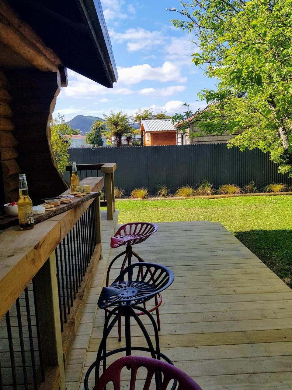 The Log Cabin & Packing Shed Villa Waihi Luaran gambar